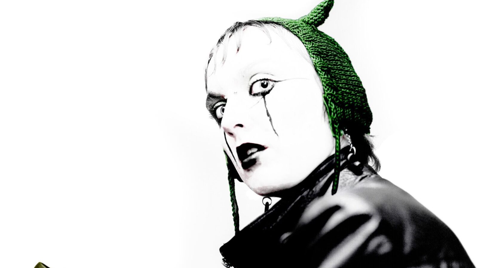 High-contrast alternative portrait for a zine